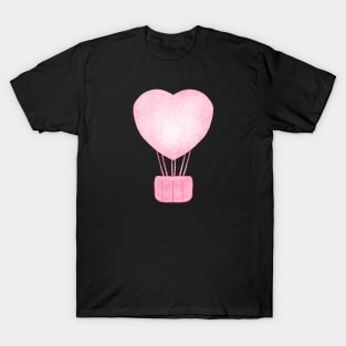 Hot Air Balloon Heart T-Shirt